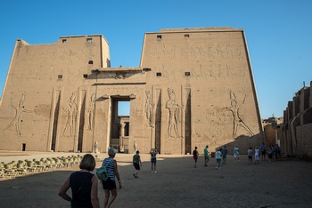 Der Horus-Tempel in Edfu