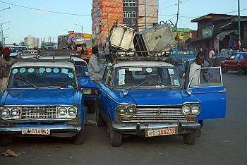 Taxen in Addis Abeba