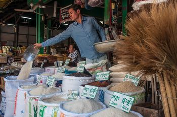 Auf dem Markt in Siem Reap