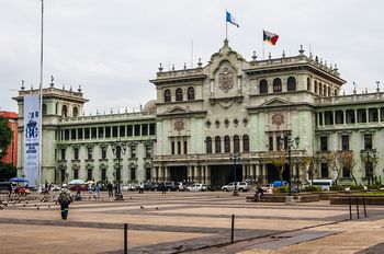 Der alte Prsidentenpalast in Guatemala City.