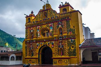 Kirche von Santo Toms, einer der imposantesten Kirchen Guatemalas.