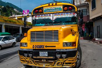 Fernbuss in Guatemala