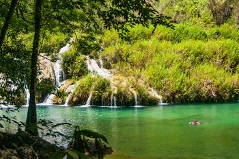 Wasserbecken von  "Semuc Champey"