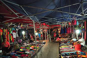 Nachtmarkt in Luang Prabang