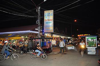 Nachtmarkt in Seam Reap