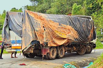 LKW-Unfall auf der N7