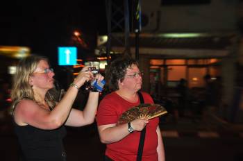 Nachtmarkt in Vientiane