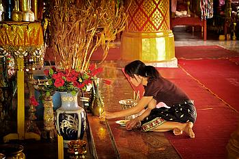 Wat Phrabath mit dem Fussabdruck Buddhas