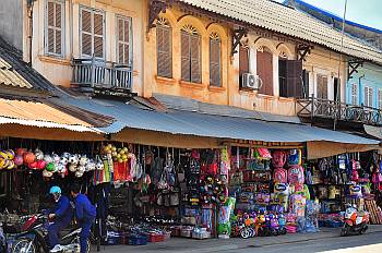 Thakhek - Verwaltungs-Hauptstadt der Provinz Khammuan