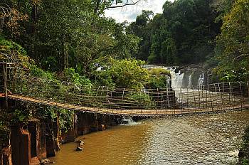 Phasuam Wasserflle auf dem Bolaven-Plateau