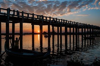 Die Mahagonibrcke von Mandalay