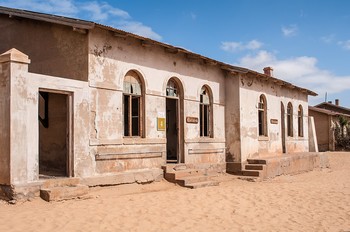 Geisterstadt Kolmannskuppe (renovierte Huser)