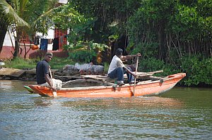 Die Lagune von Negombo